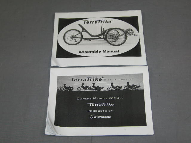 WizWheelz TerraTrike Race Recumbent Trike Bike Bicycle 15