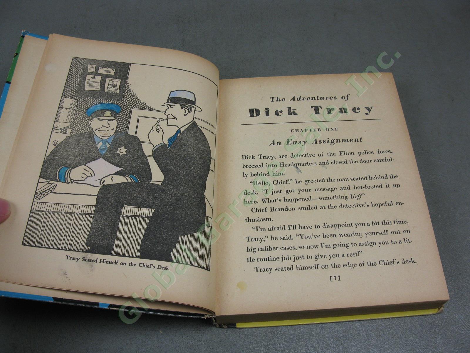 Vtg Big Books Lot Dick Tracy Mickey Mouse Popeye Adventure Terry And The Pirates 5