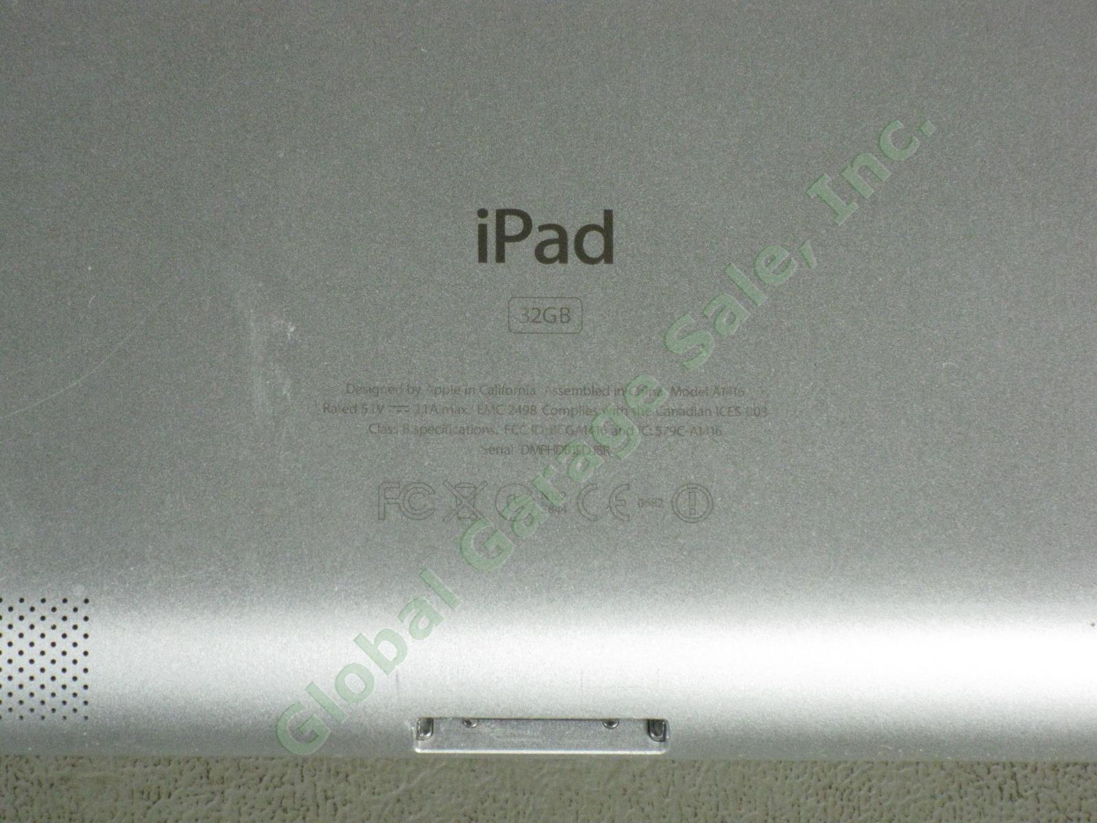 Apple iPad 3 3rd Generation Tablet A1416 MC706LL/A 32GB Wi-Fi Black Works Great 4