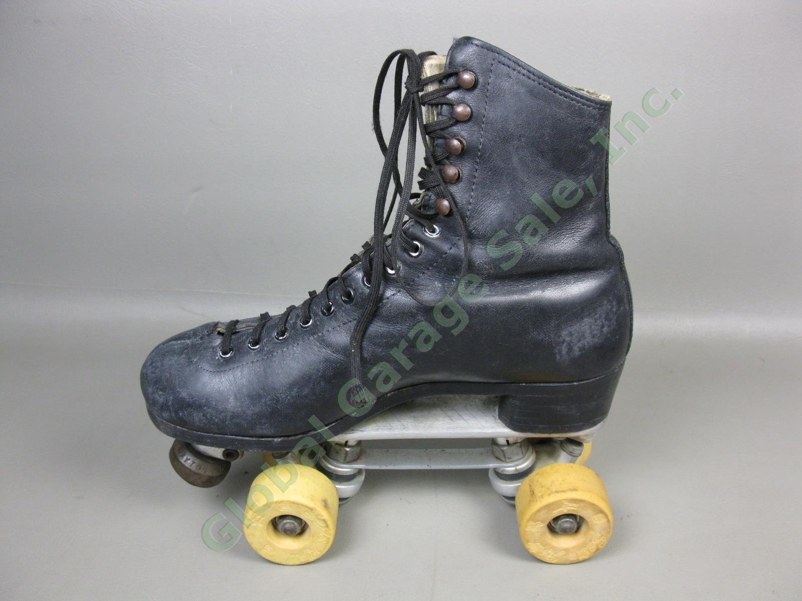 Vtg Riedell Douglass Snyder Super Deluxe Custom Built Roller Skates Size 8 + Lot 3