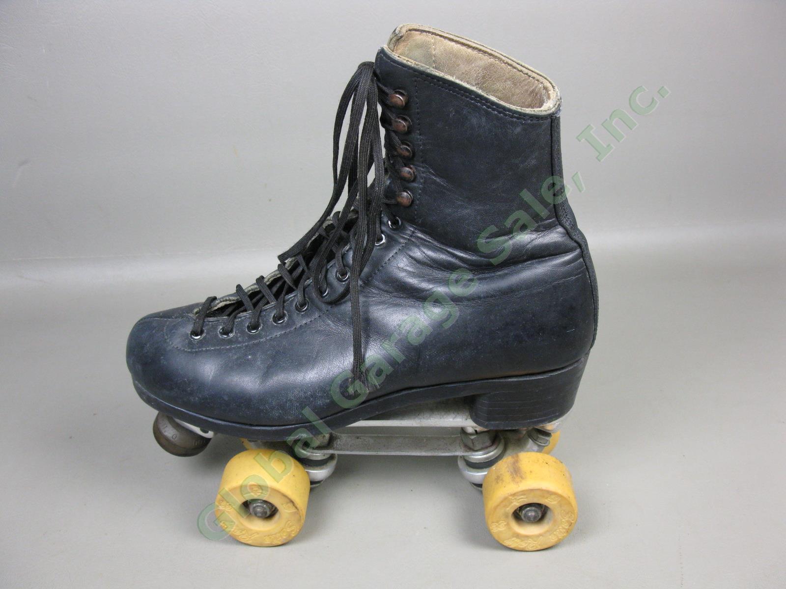 Vtg Riedell Douglass Snyder Super Deluxe Custom Built Roller Skates Size 8 + Lot 5