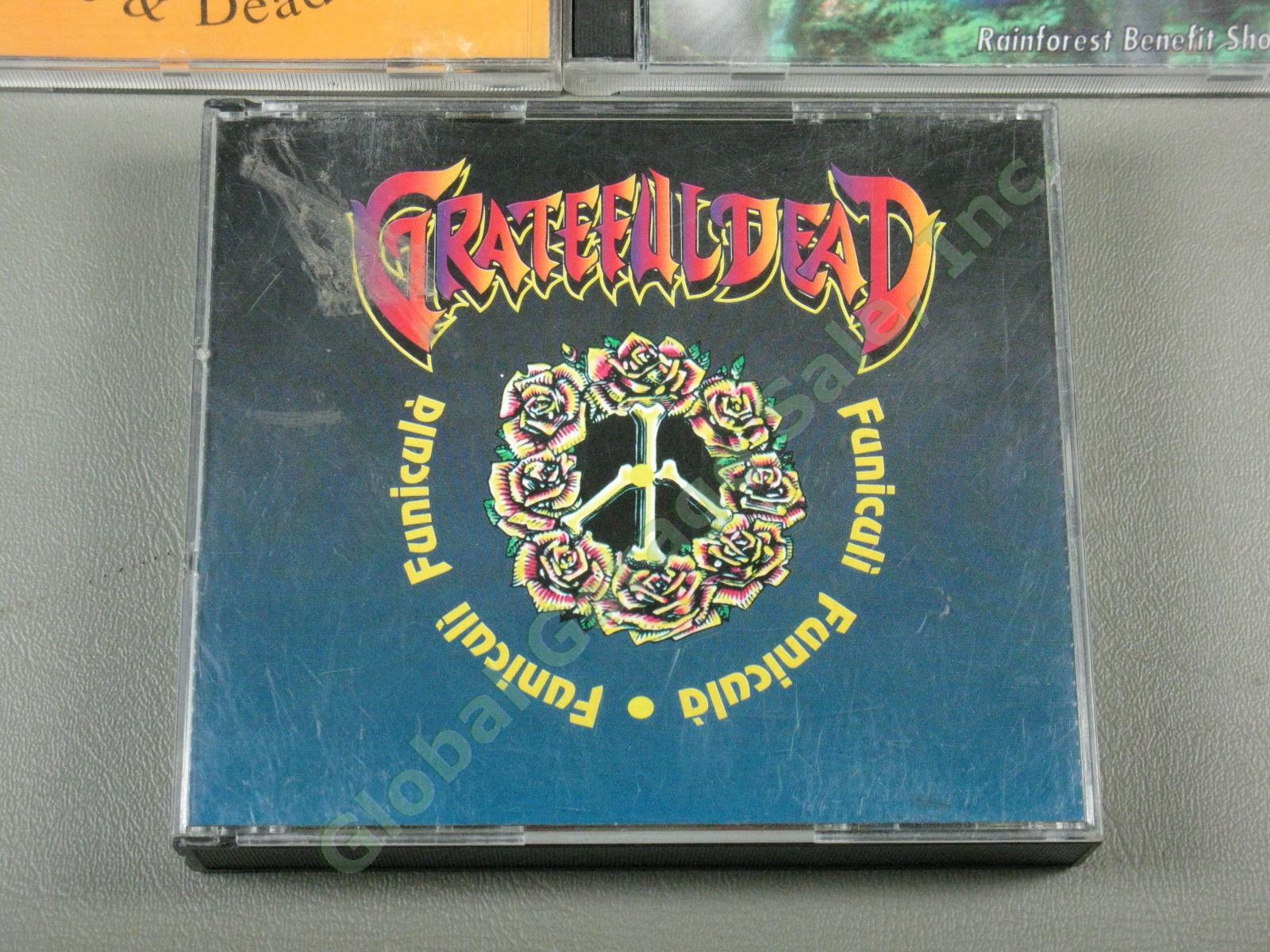 Rare Vtg 1970s 1980s Grateful Dead Unreleased Live CD + VHS Lot 20 Discs Imports 1