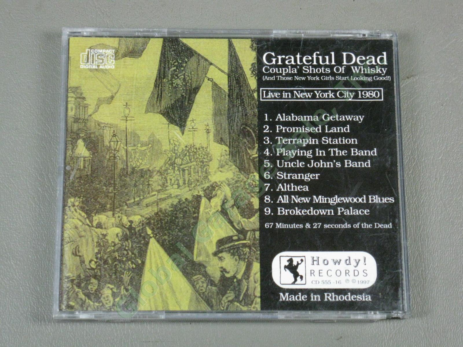 Rare Vtg 1970s 1980s Grateful Dead Unreleased Live CD + VHS Lot 20 Discs Imports 4