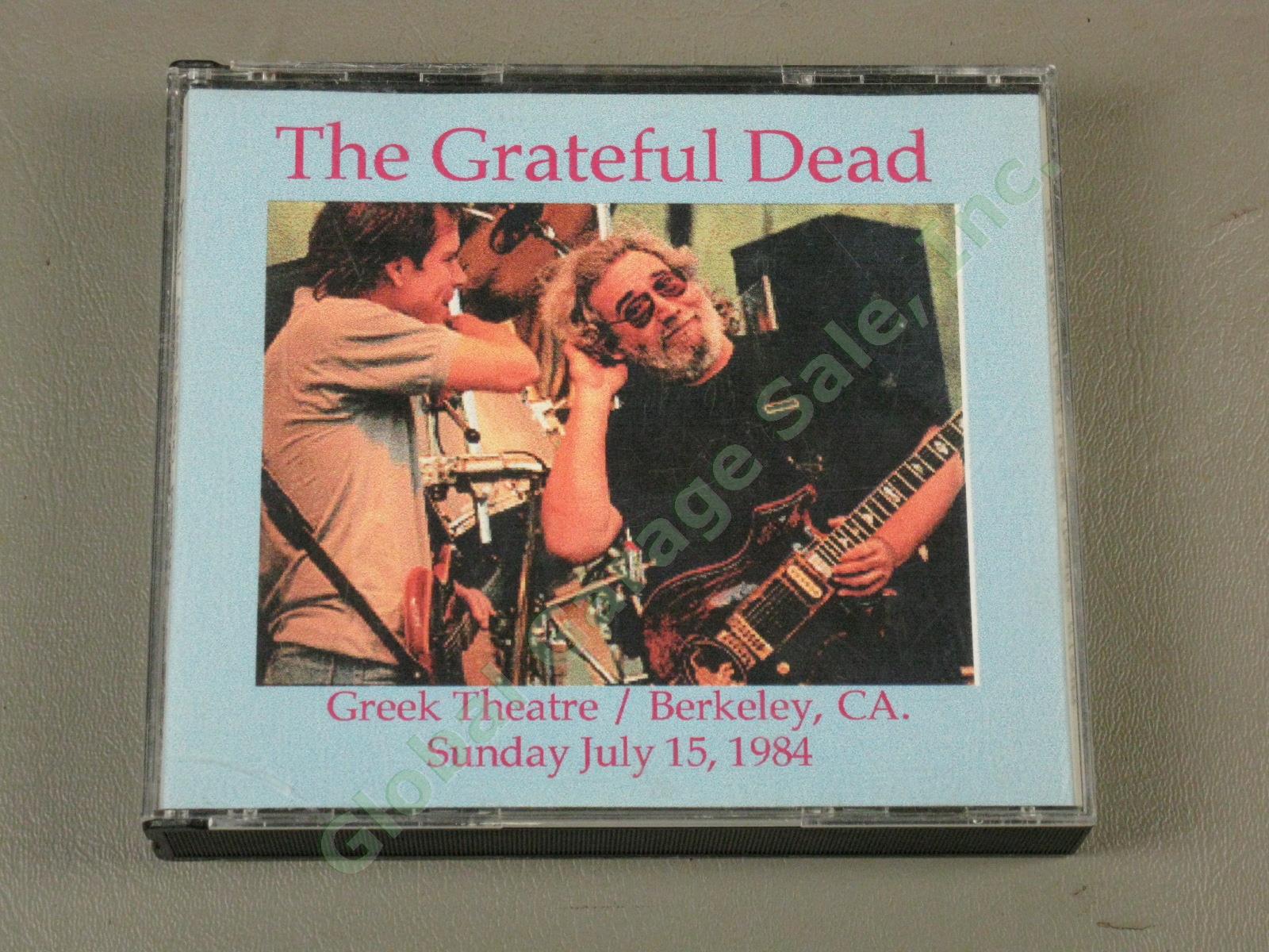Rare Vtg 1970s 1980s Grateful Dead Unreleased Live CD + VHS Lot 20 Discs Imports 11