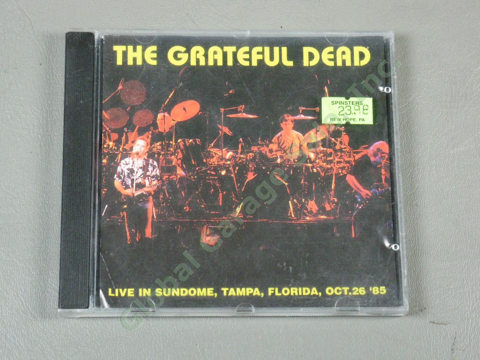 Rare Vtg 1970s 1980s Grateful Dead Unreleased Live CD + VHS Lot 20 Discs Imports 13