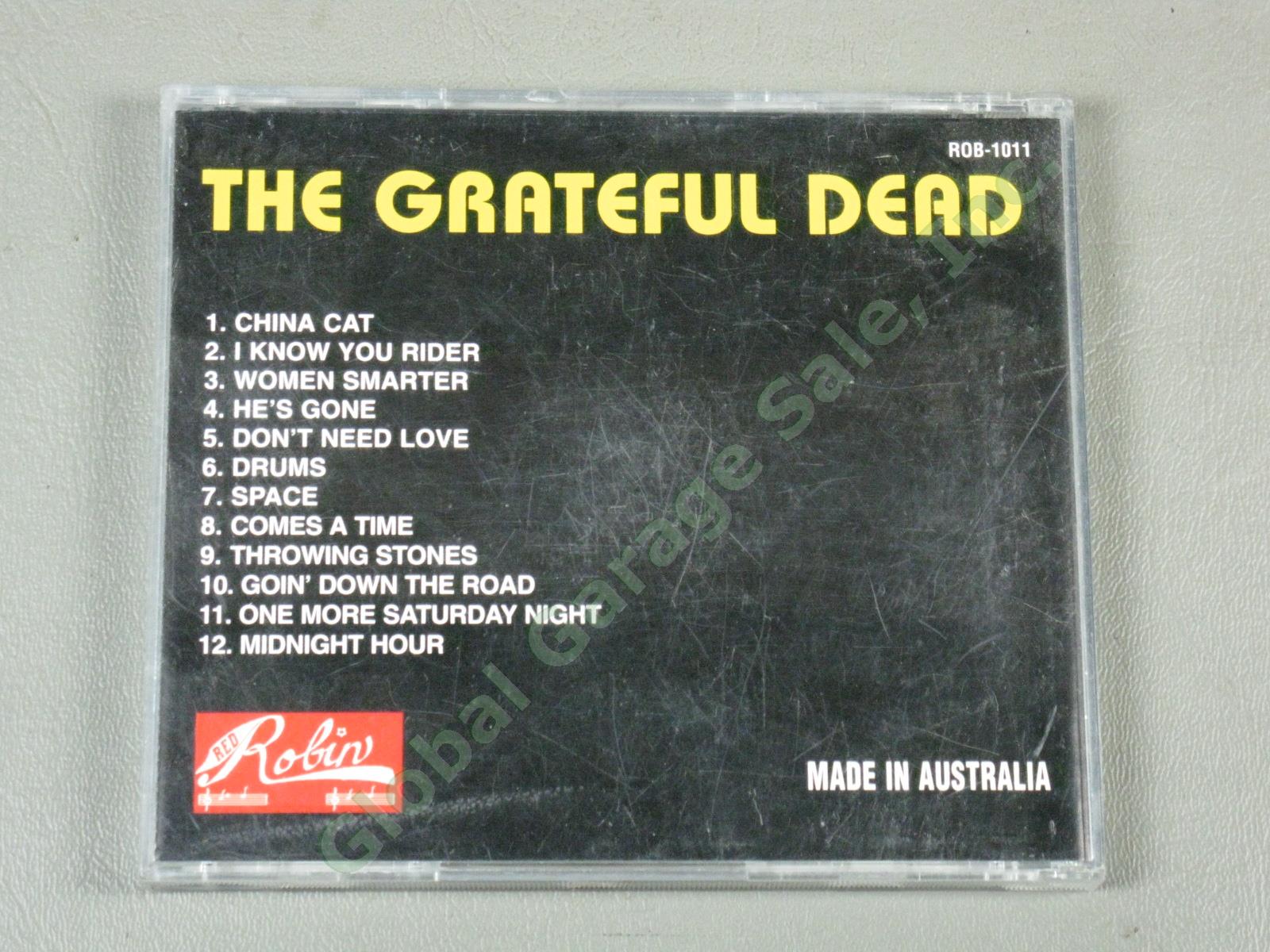Rare Vtg 1970s 1980s Grateful Dead Unreleased Live CD + VHS Lot 20 Discs Imports 14