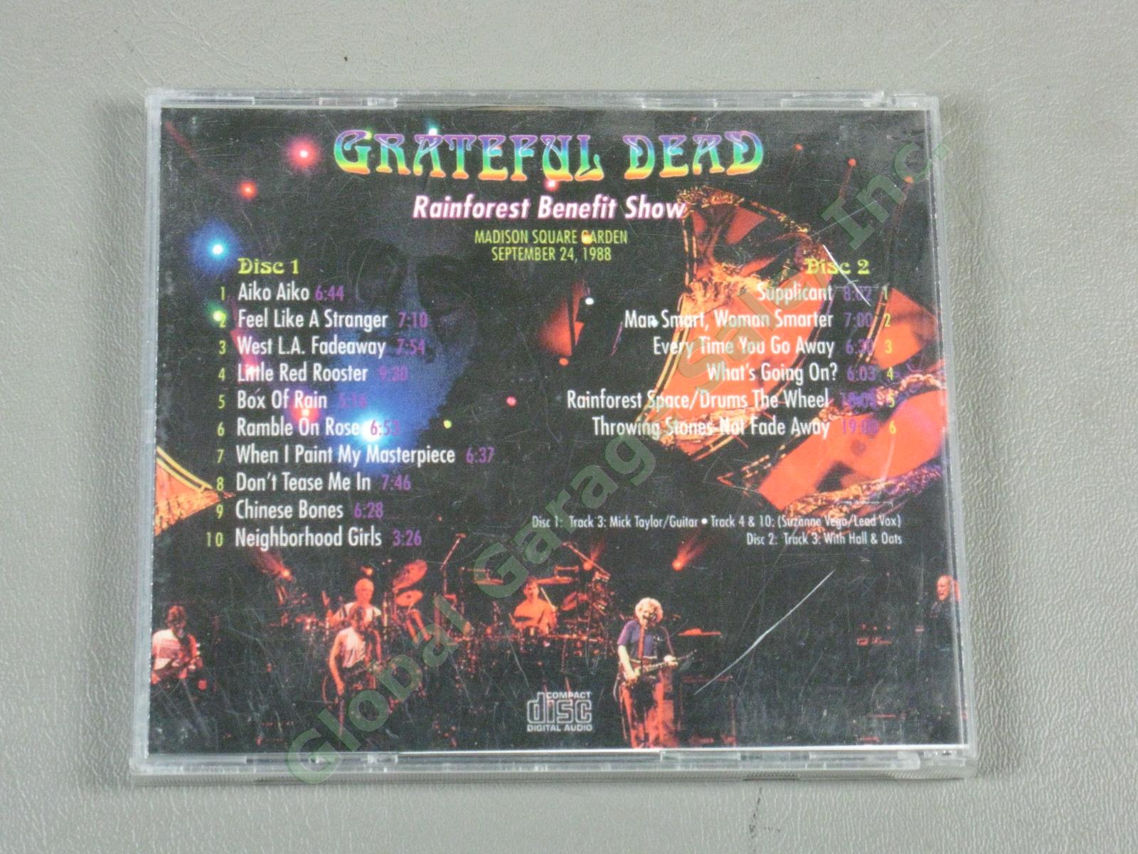 Rare Vtg 1970s 1980s Grateful Dead Unreleased Live CD + VHS Lot 20 Discs Imports 16