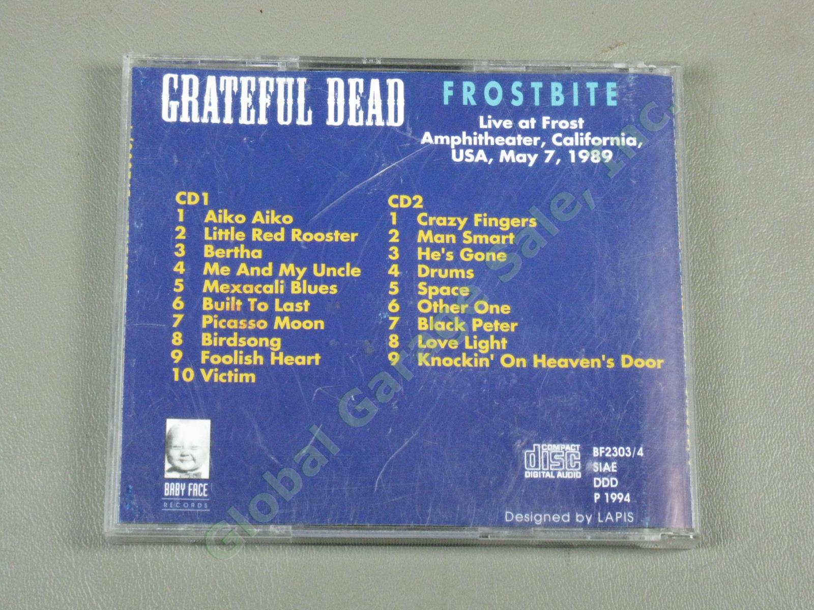 Rare Vtg 1970s 1980s Grateful Dead Unreleased Live CD + VHS Lot 20 Discs Imports 18