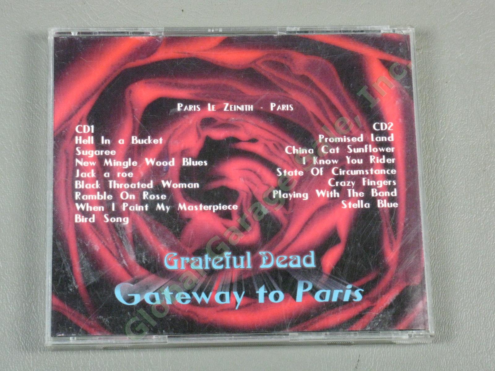 Rare Vtg 1970s 1980s Grateful Dead Unreleased Live CD + VHS Lot 20 Discs Imports 20
