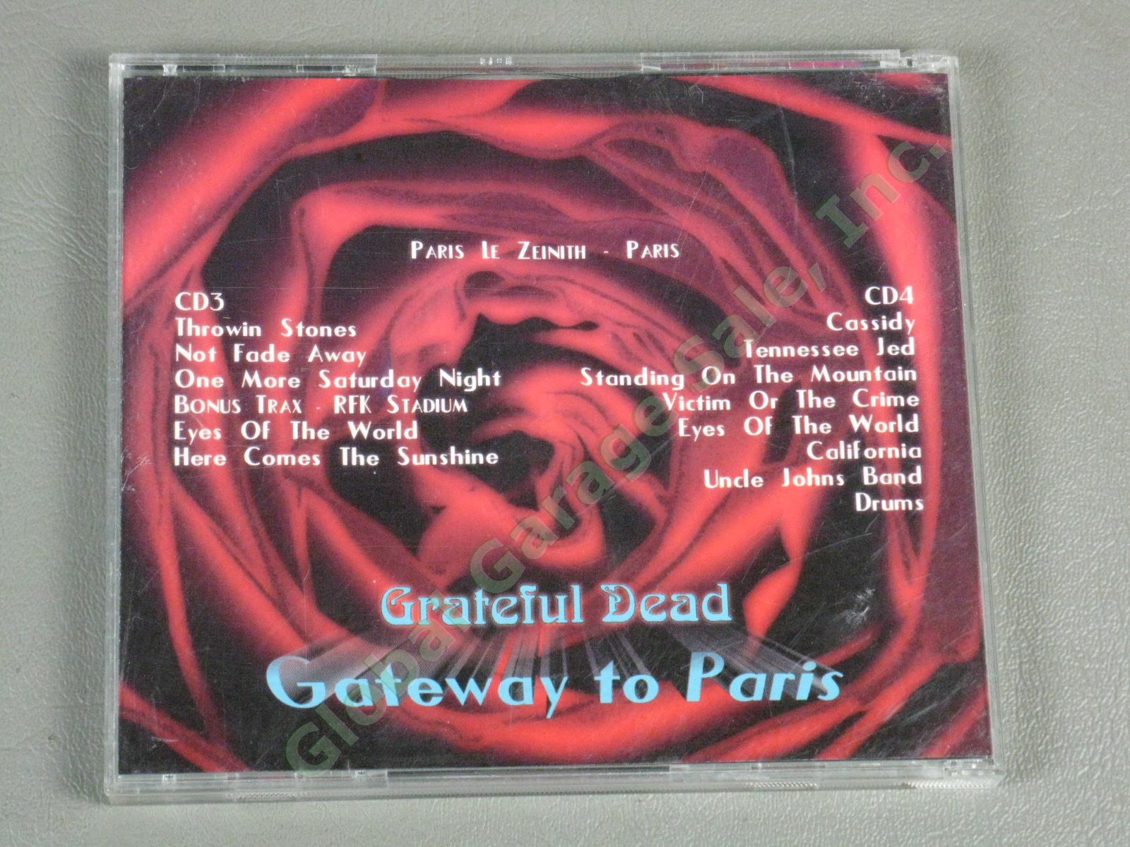 Rare Vtg 1970s 1980s Grateful Dead Unreleased Live CD + VHS Lot 20 Discs Imports 21