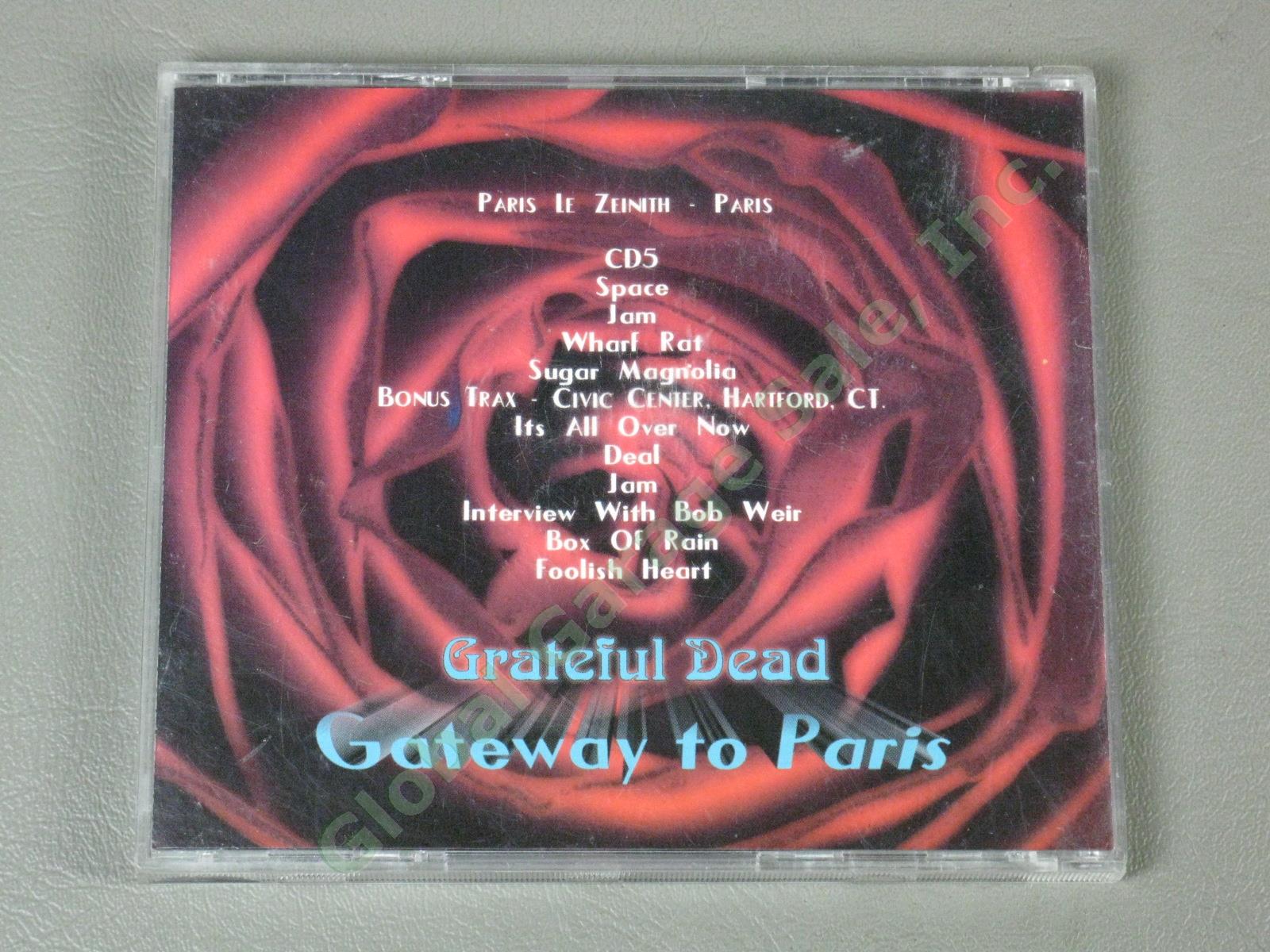 Rare Vtg 1970s 1980s Grateful Dead Unreleased Live CD + VHS Lot 20 Discs Imports 22