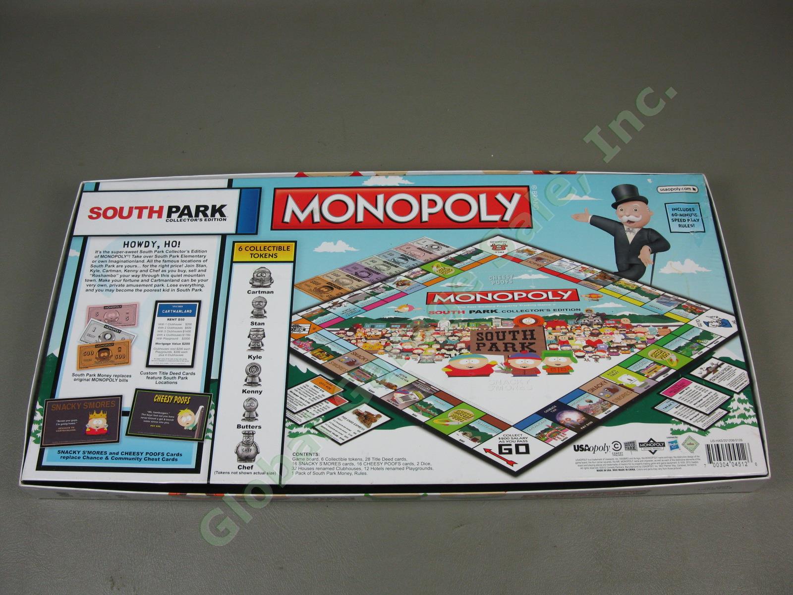 Rare 2012 South Park Monopoly Collector