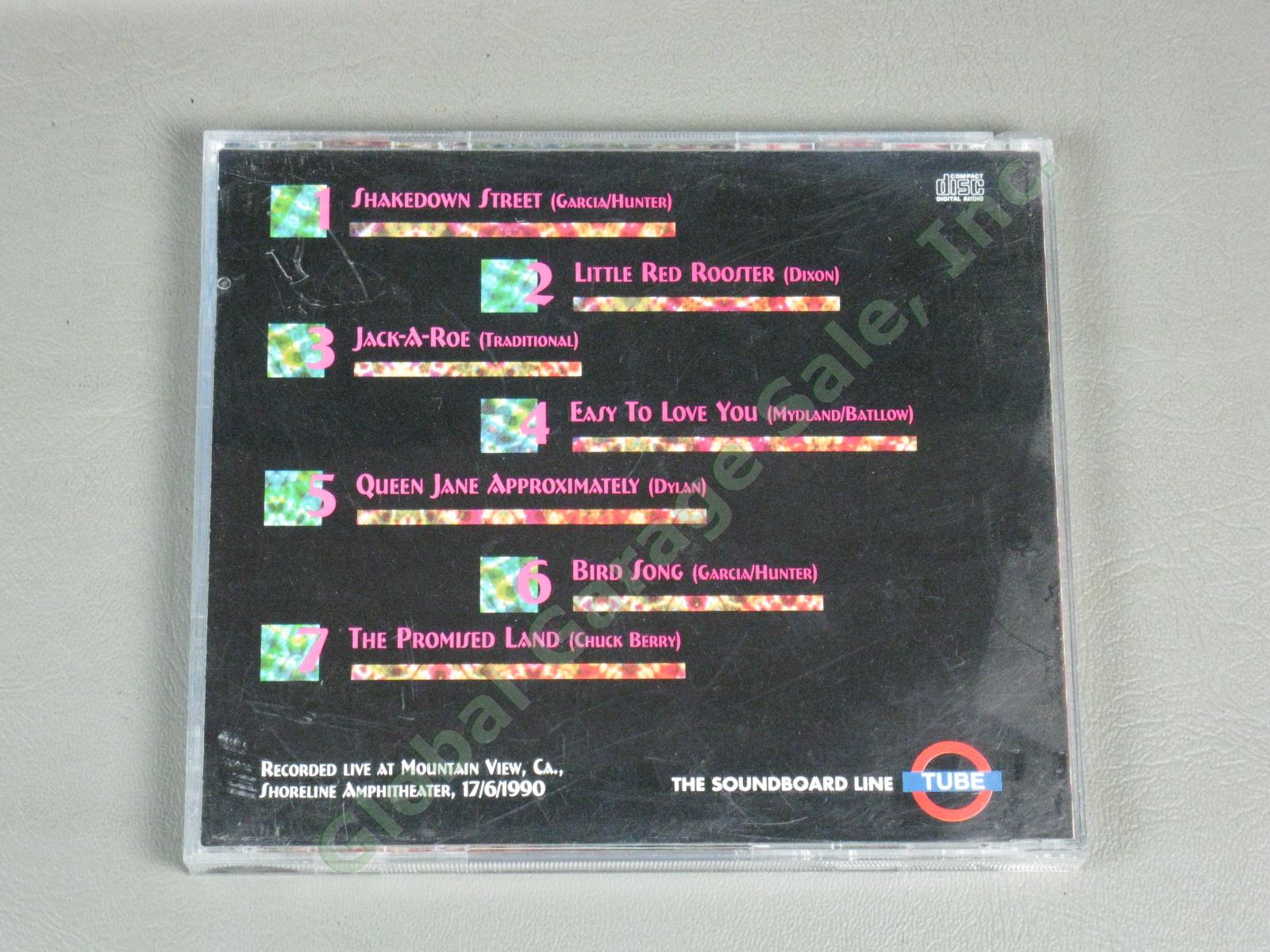 Vtg 1990s Grateful Dead Live Unreleased Show Concert Import CD VHS Lot 16 Discs 2