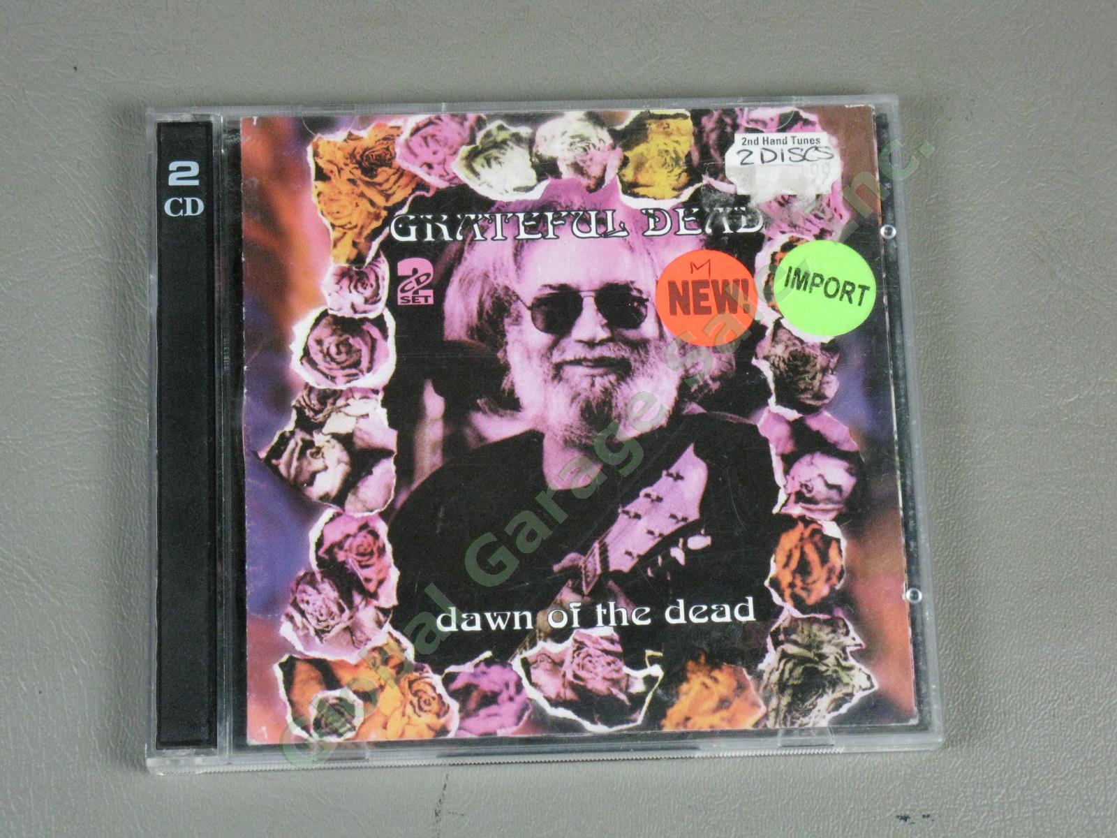 Vtg 1990s Grateful Dead Live Unreleased Show Concert Import CD VHS Lot 16 Discs 5