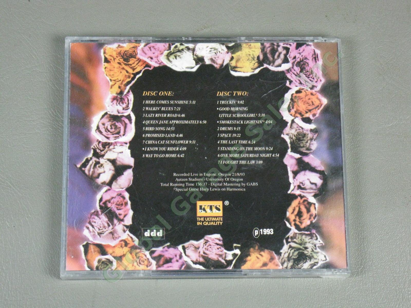 Vtg 1990s Grateful Dead Live Unreleased Show Concert Import CD VHS Lot 16 Discs 6