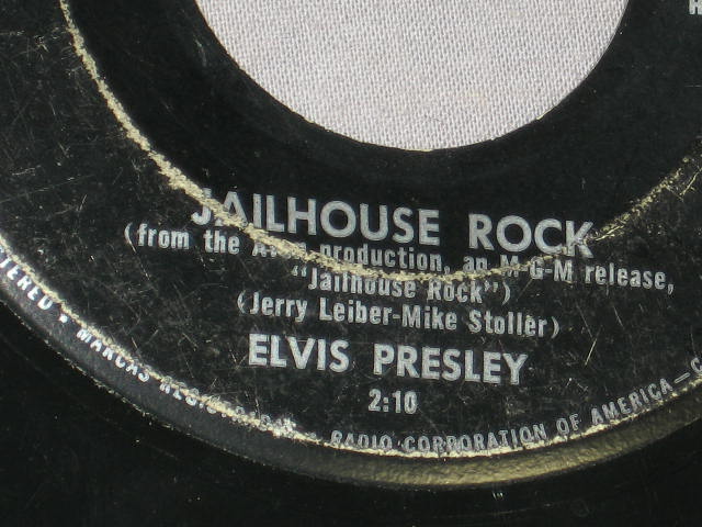 Vintage 45 Record Lot Beatles Elvis Jerry Lee Lewis Sun 5