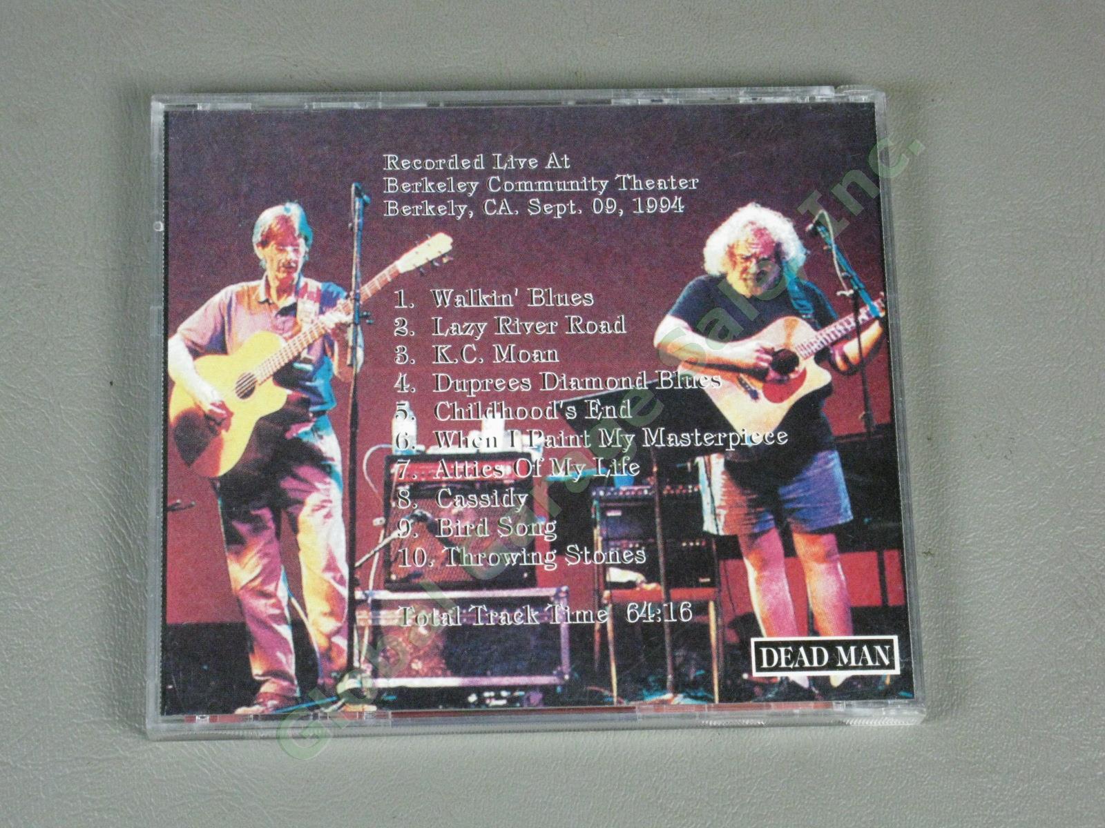 Vtg 1990s Grateful Dead Live Unreleased Show Concert Import CD VHS Lot 16 Discs 14