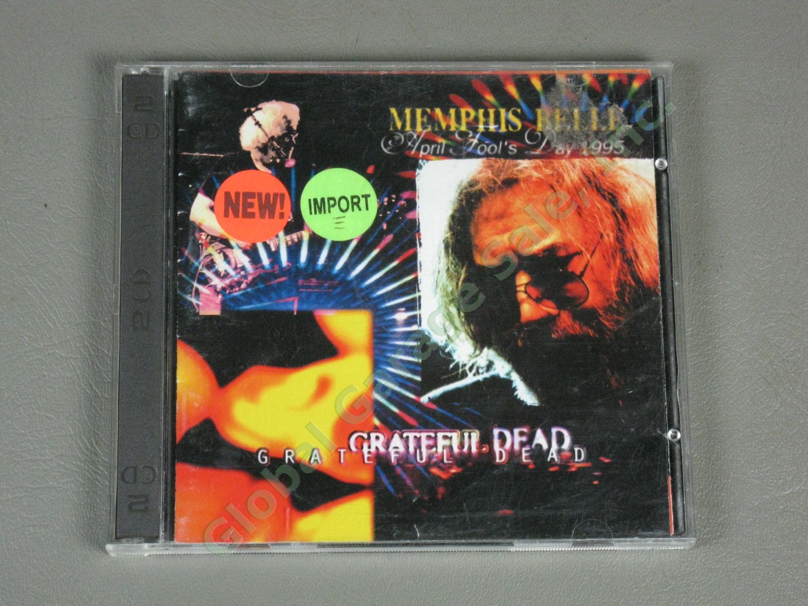 Vtg 1990s Grateful Dead Live Unreleased Show Concert Import CD VHS Lot 16 Discs 15