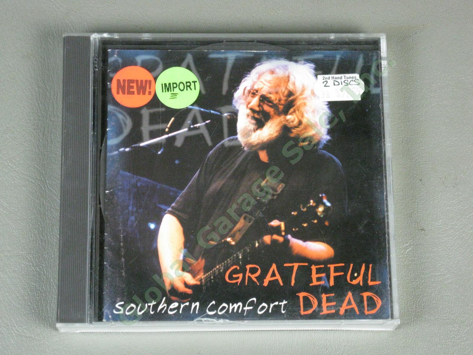 Vtg 1990s Grateful Dead Live Unreleased Show Concert Import CD VHS Lot 16 Discs 17