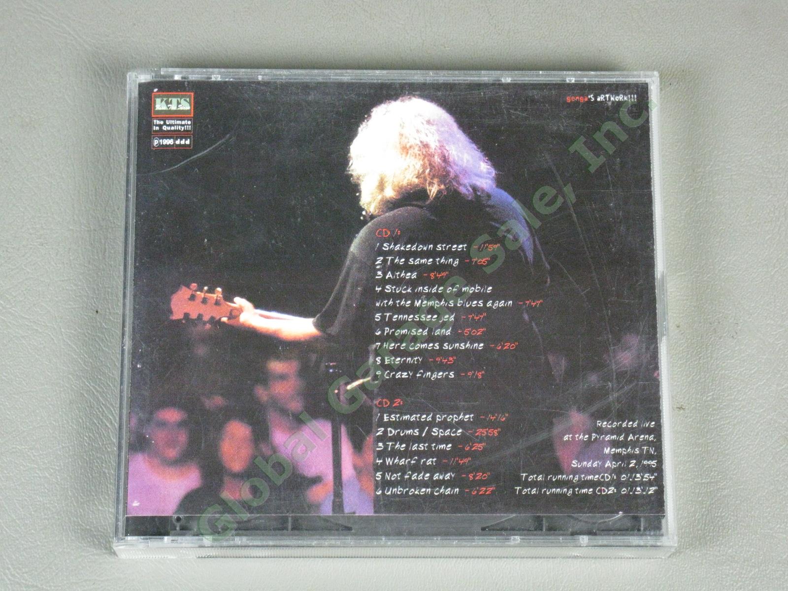 Vtg 1990s Grateful Dead Live Unreleased Show Concert Import CD VHS Lot 16 Discs 18