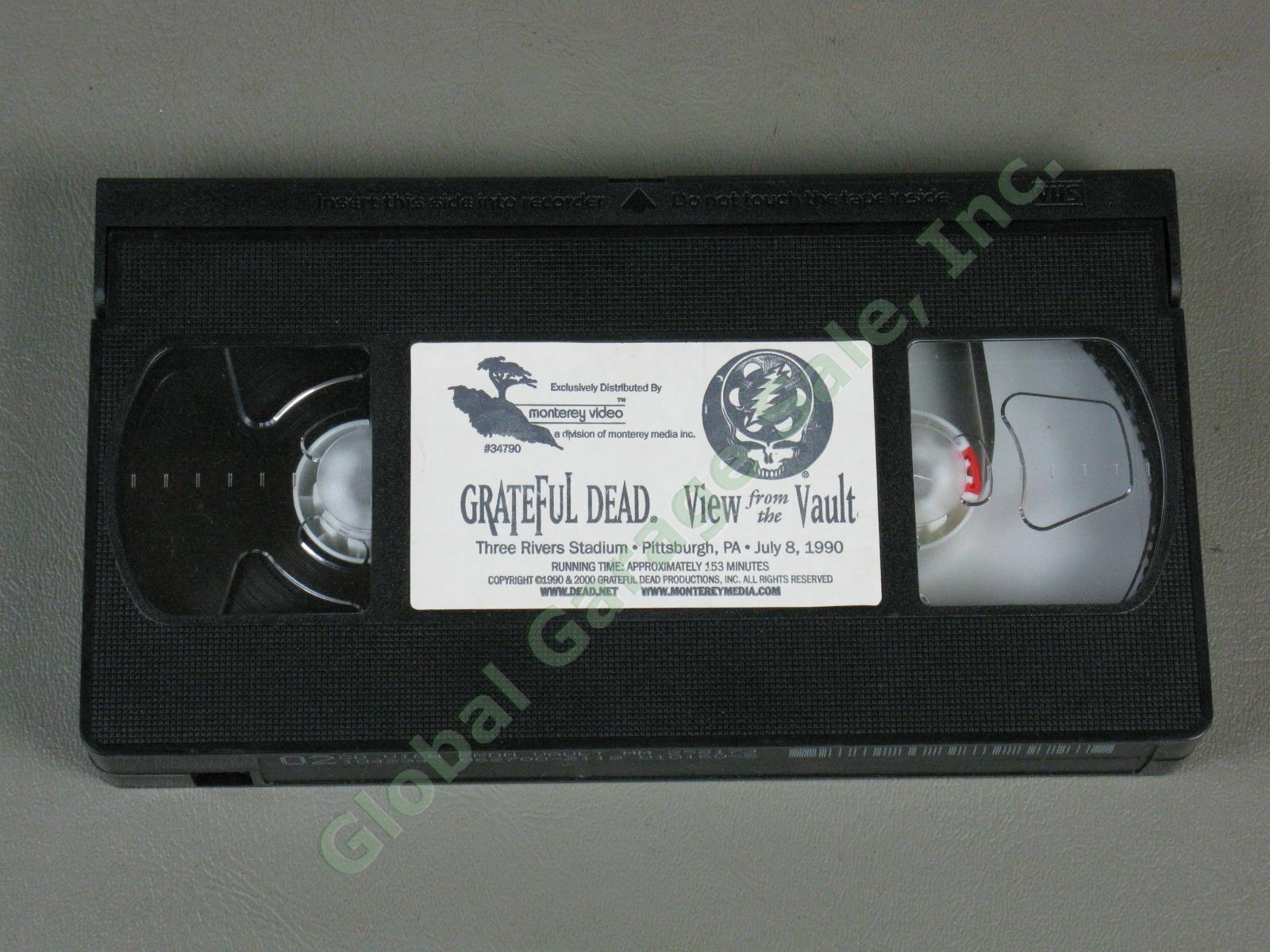 Vtg 1990s Grateful Dead Live Unreleased Show Concert Import CD VHS Lot 16 Discs 21