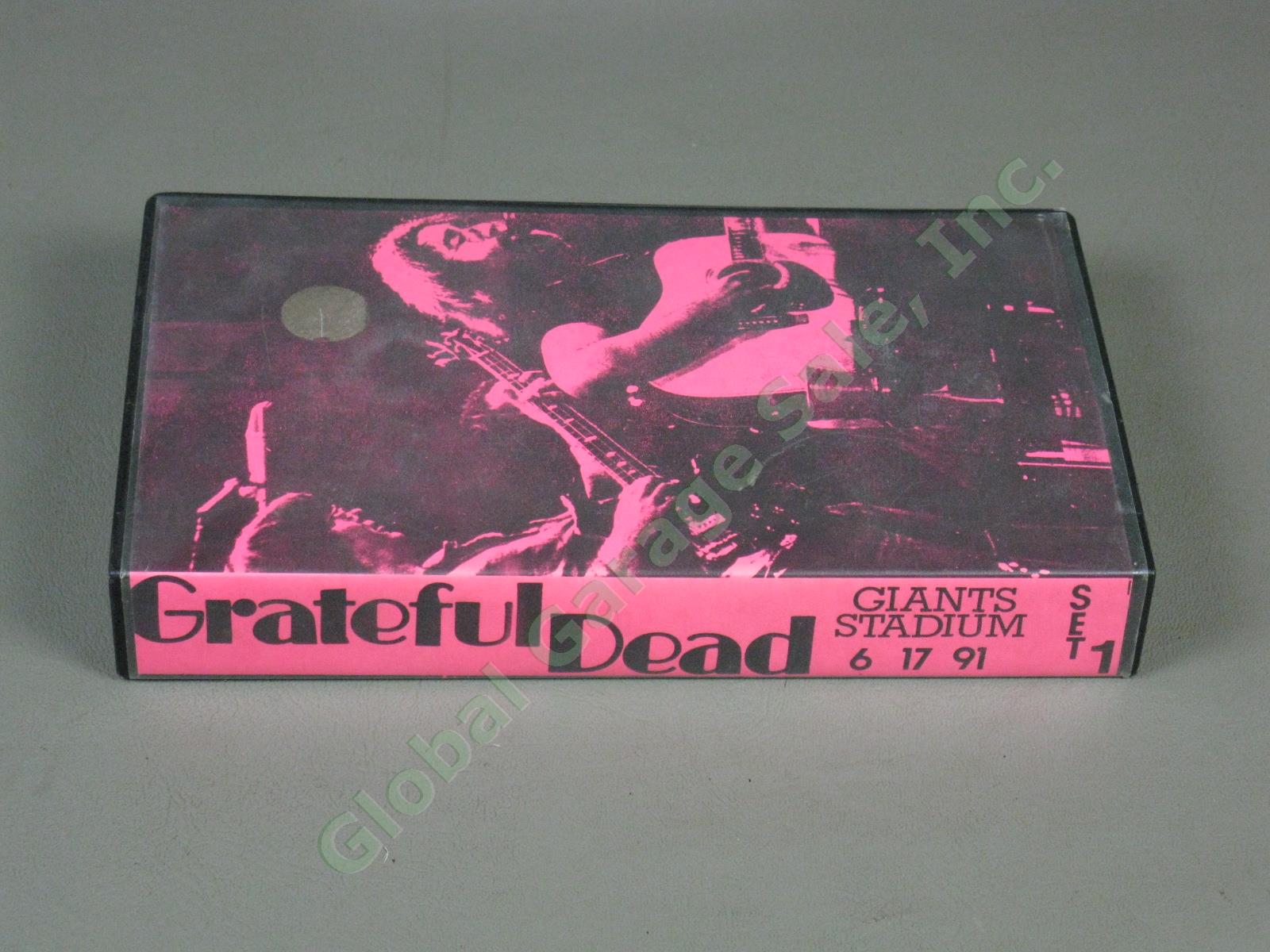 Vtg 1990s Grateful Dead Live Unreleased Show Concert Import CD VHS Lot 16 Discs 22