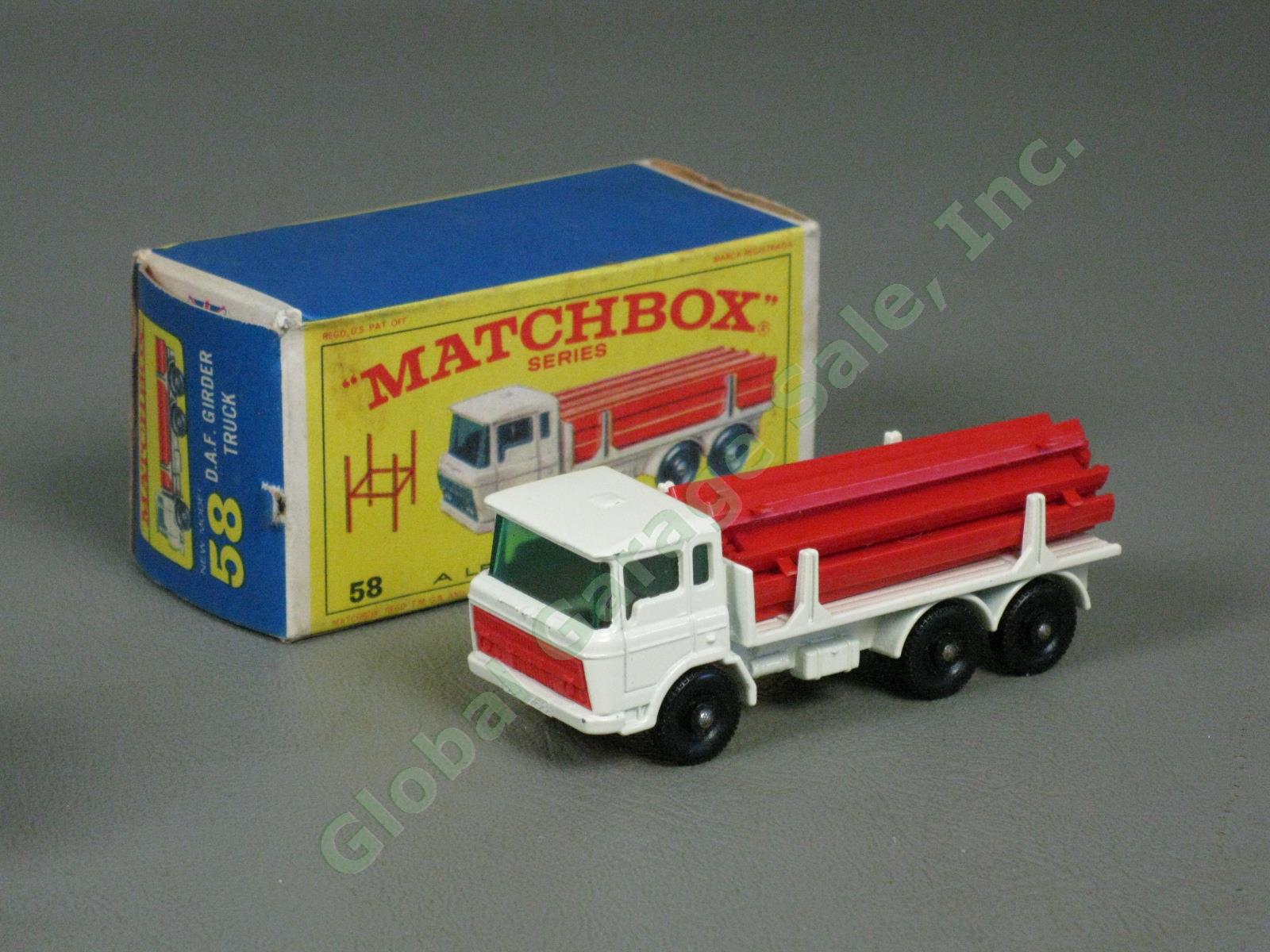 Vtg Lesney Matchbox Car Truck Lot Studebaker 42 Combine 65 Corsair 45 NEAR MINT! 1