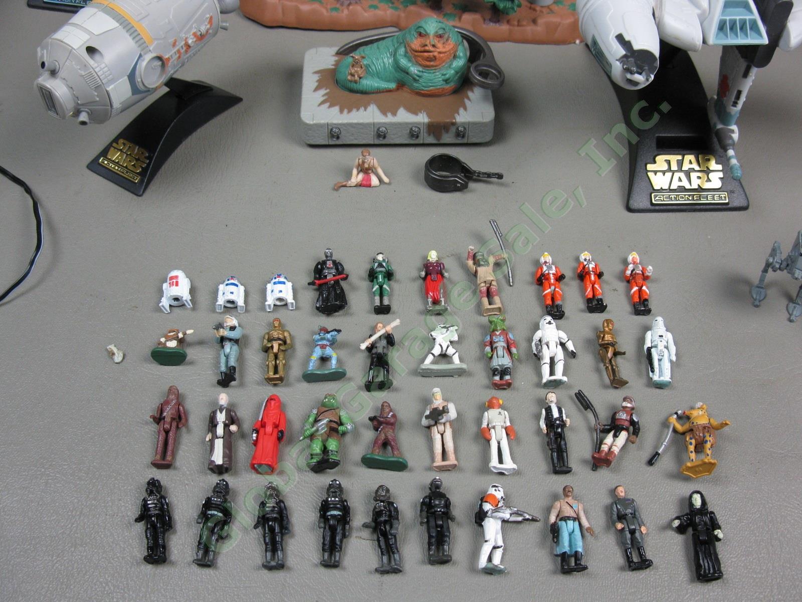 Galoob Micro Machines Star Wars Action Fleet Figure Ship Playset Lot Death Star+ 1