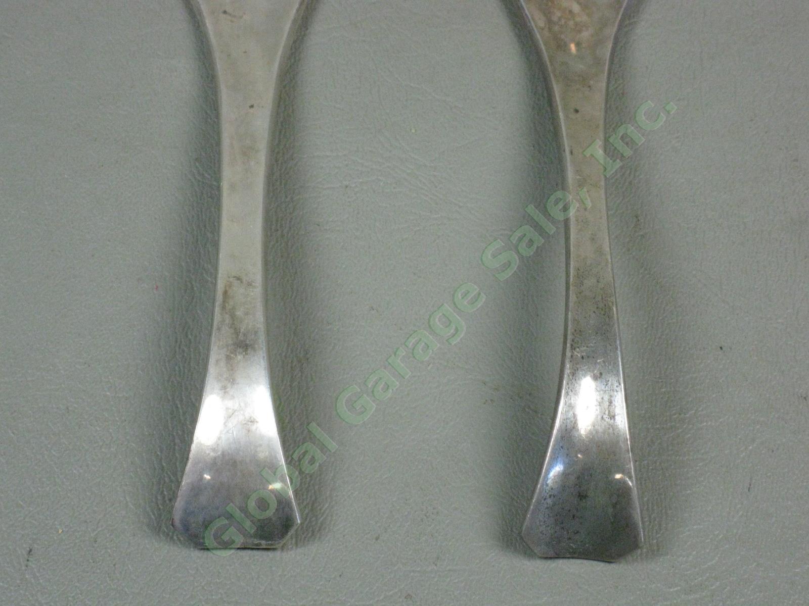 Vtg Carl Antonsen Denmark Mid Century Sterling Silver Serving Ladles Spoons 209g 3
