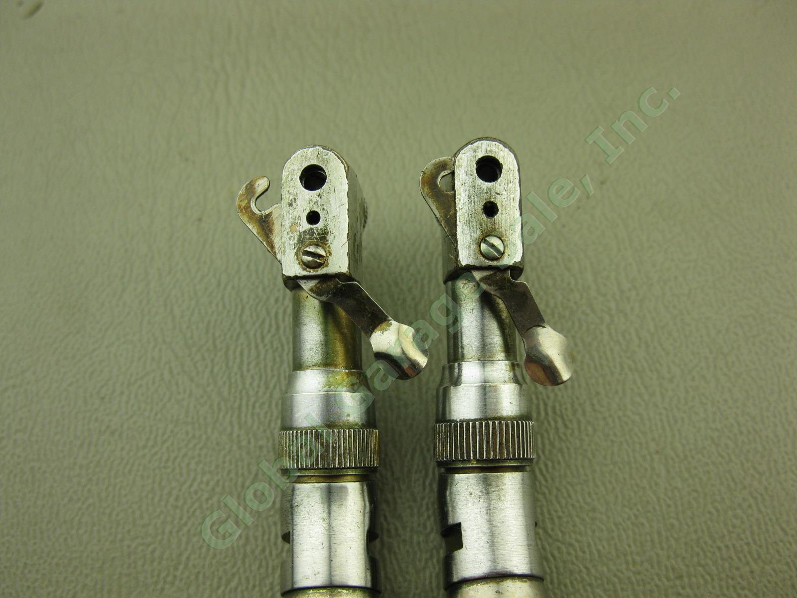 2 Contra Angle Attachments W/ Swing Latch Heads For Star Titan Dental Handpieces 8