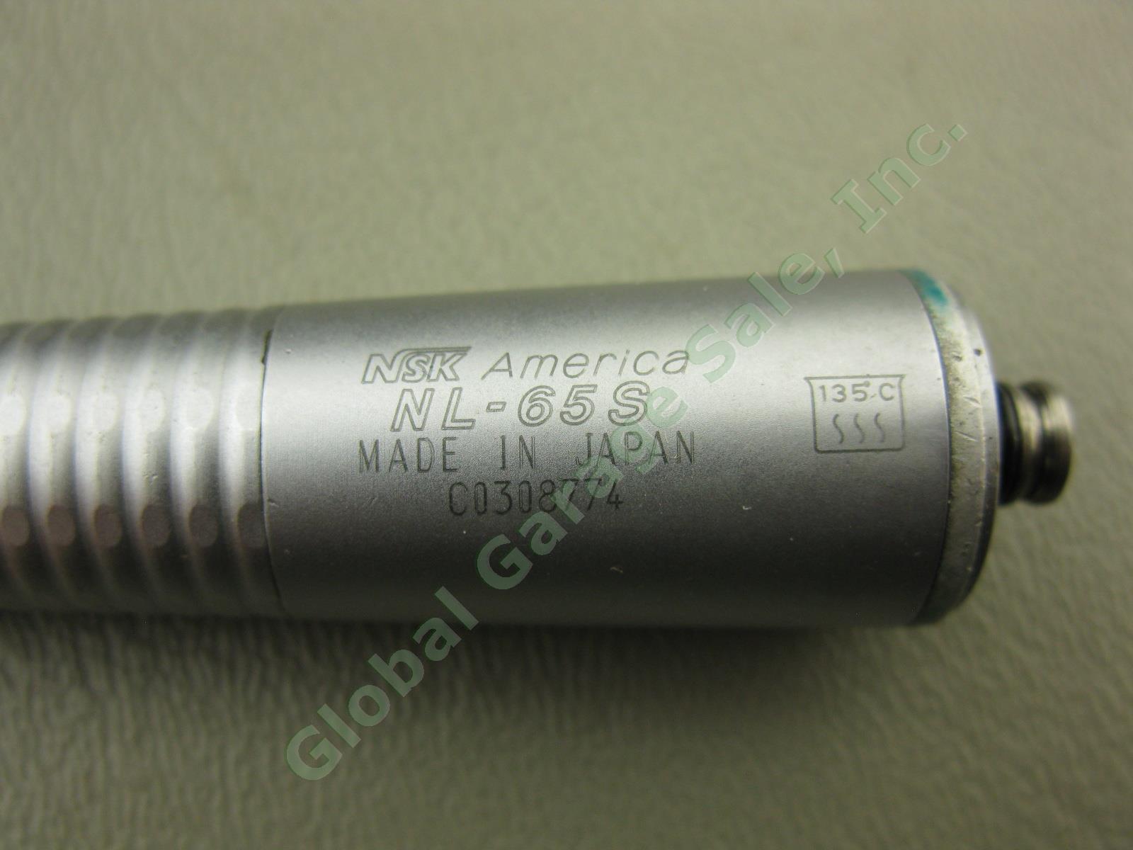 2 NSK High Speed Fiber Optic Dental Handpieces +4-Hole Coupler Connector Adapter 4