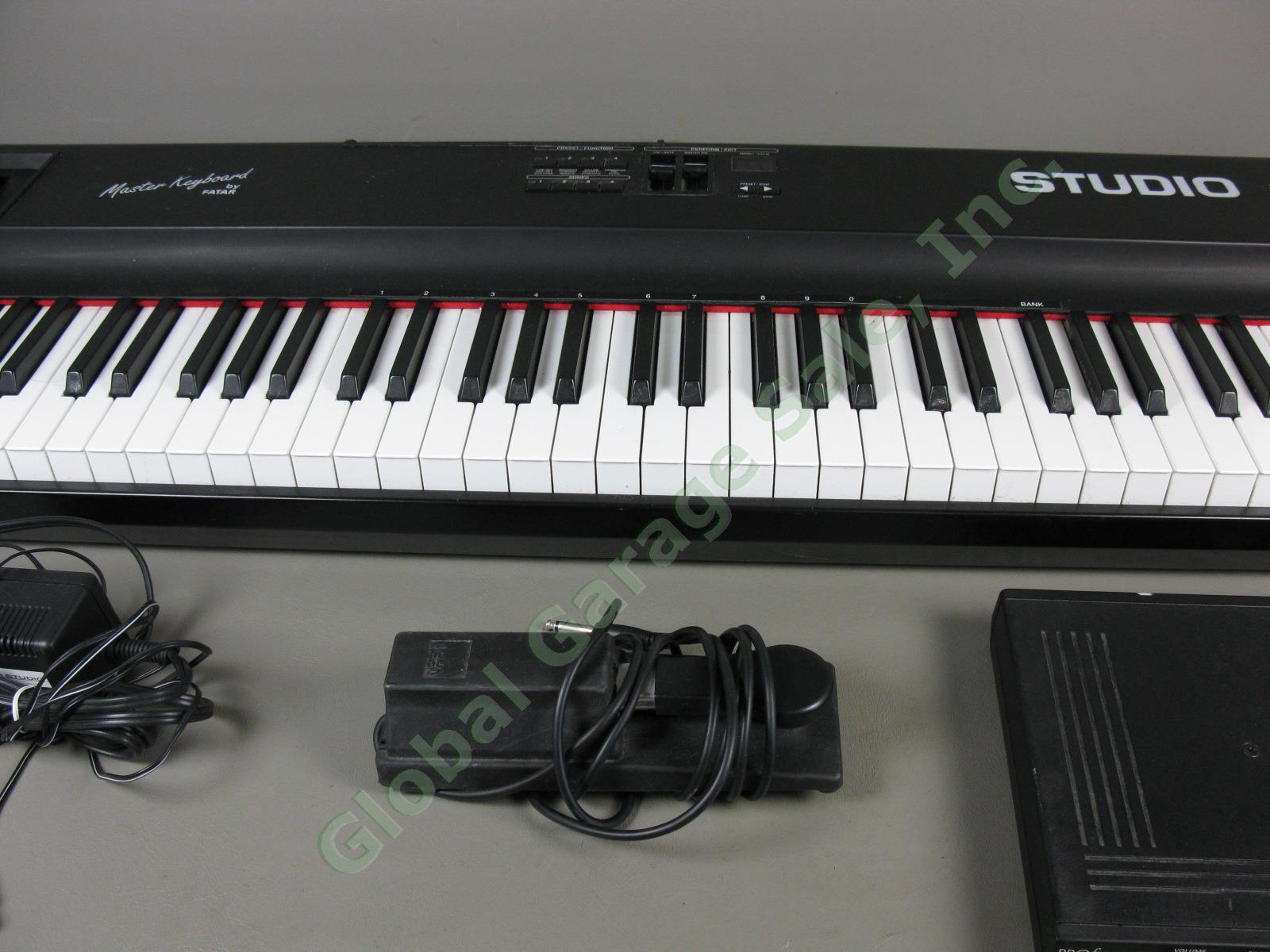 Fatar Studio 1100 Master Keyboard MIDI Controller E-Mu PROformance Plus Module + 2