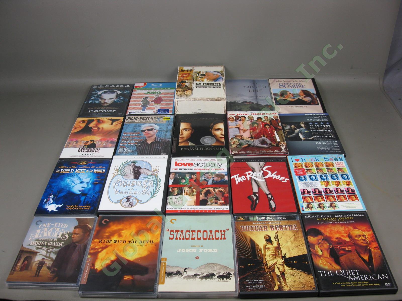Huge DVD Lot Comedy Drama Suspense Sci Fi Thriller Western Criterion Collection 1