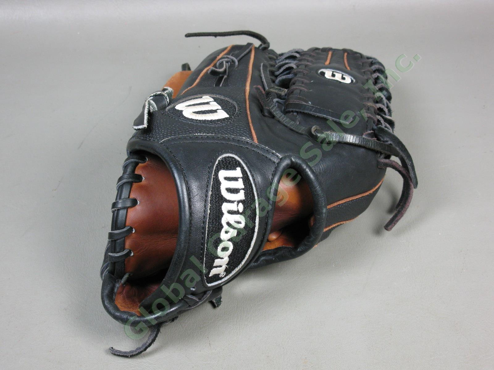 Wilson A2000 OT6 12.75” Left Hand Lefty LHT Baseball Glove Black Exc Cond! NR! 3