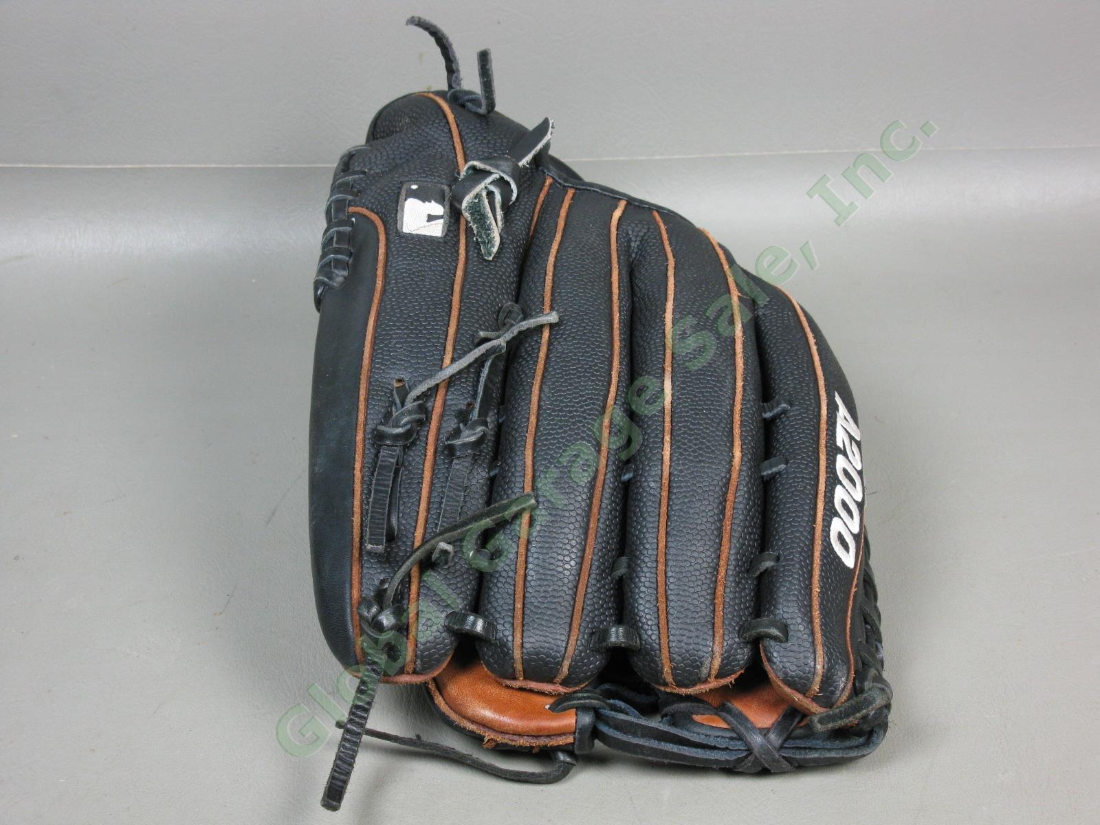 Wilson A2000 OT6 12.75” Left Hand Lefty LHT Baseball Glove Black Exc Cond! NR! 4