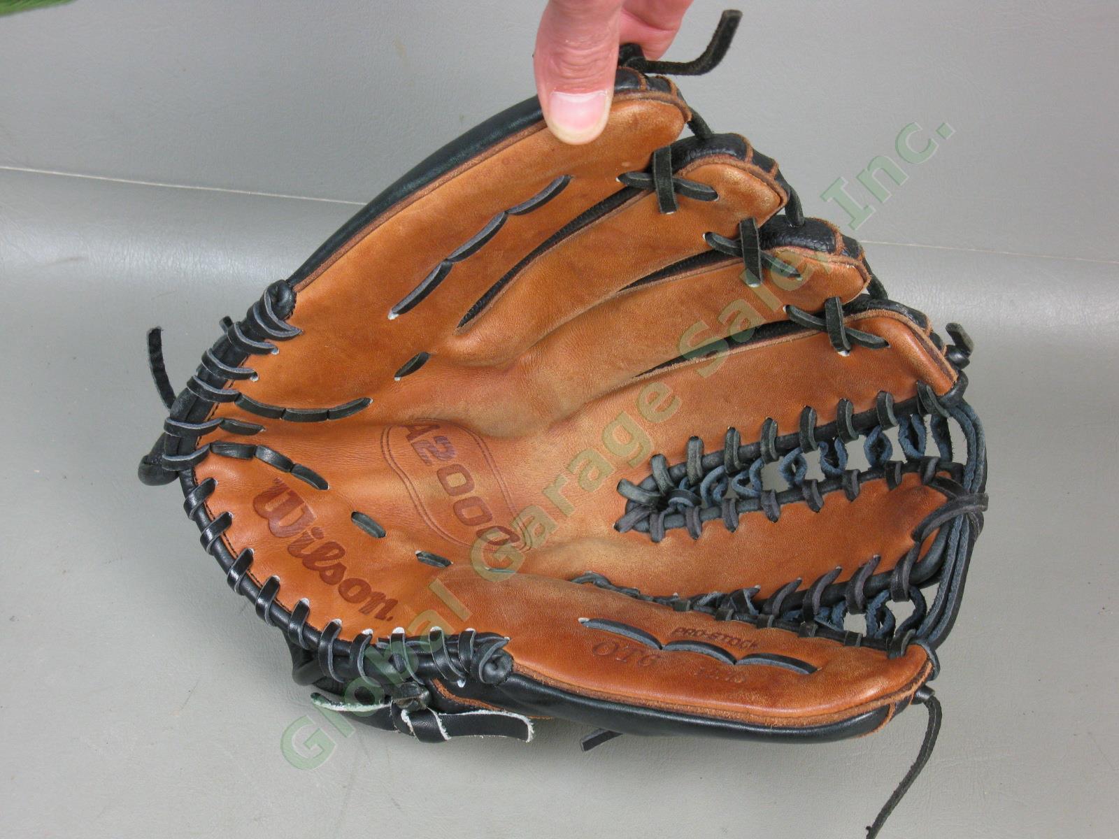 Wilson A2000 OT6 12.75” Left Hand Lefty LHT Baseball Glove Black Exc Cond! NR! 5