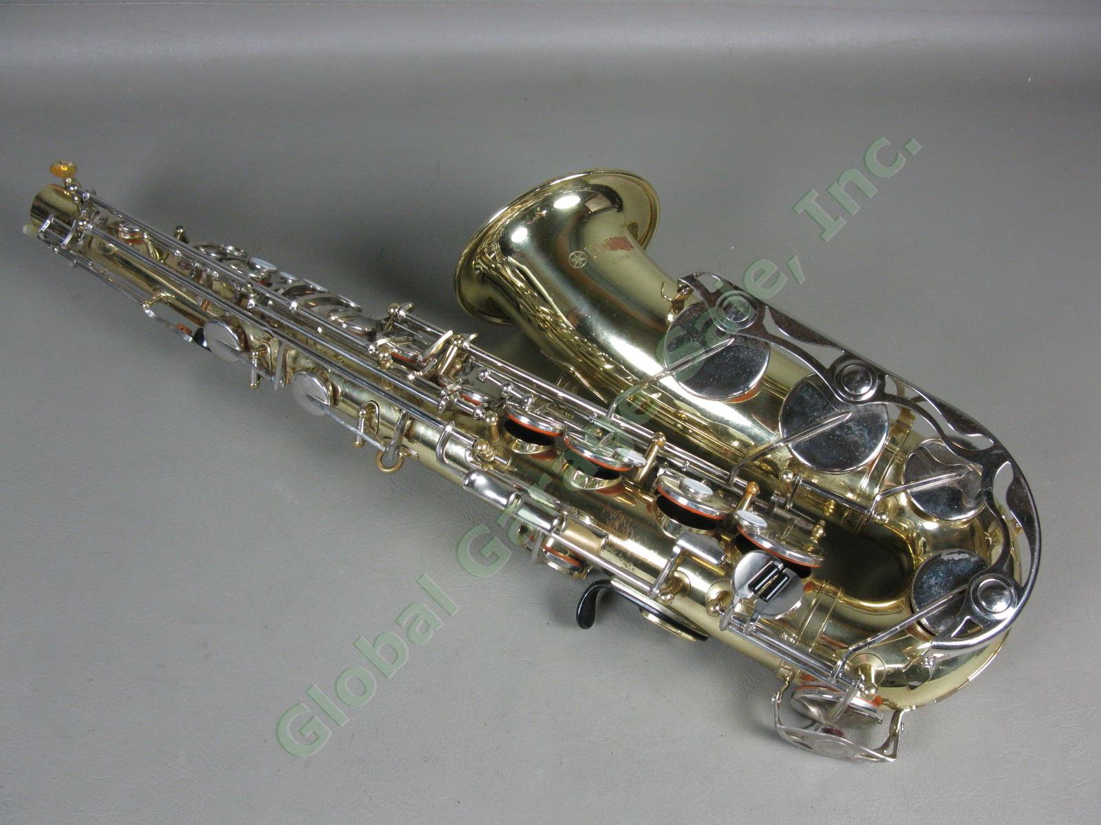 Yamaha YAS-23 YAS23 Standard Eb Alto Saxophone Sax Hard Case 4C Mouthpiece Strap 2