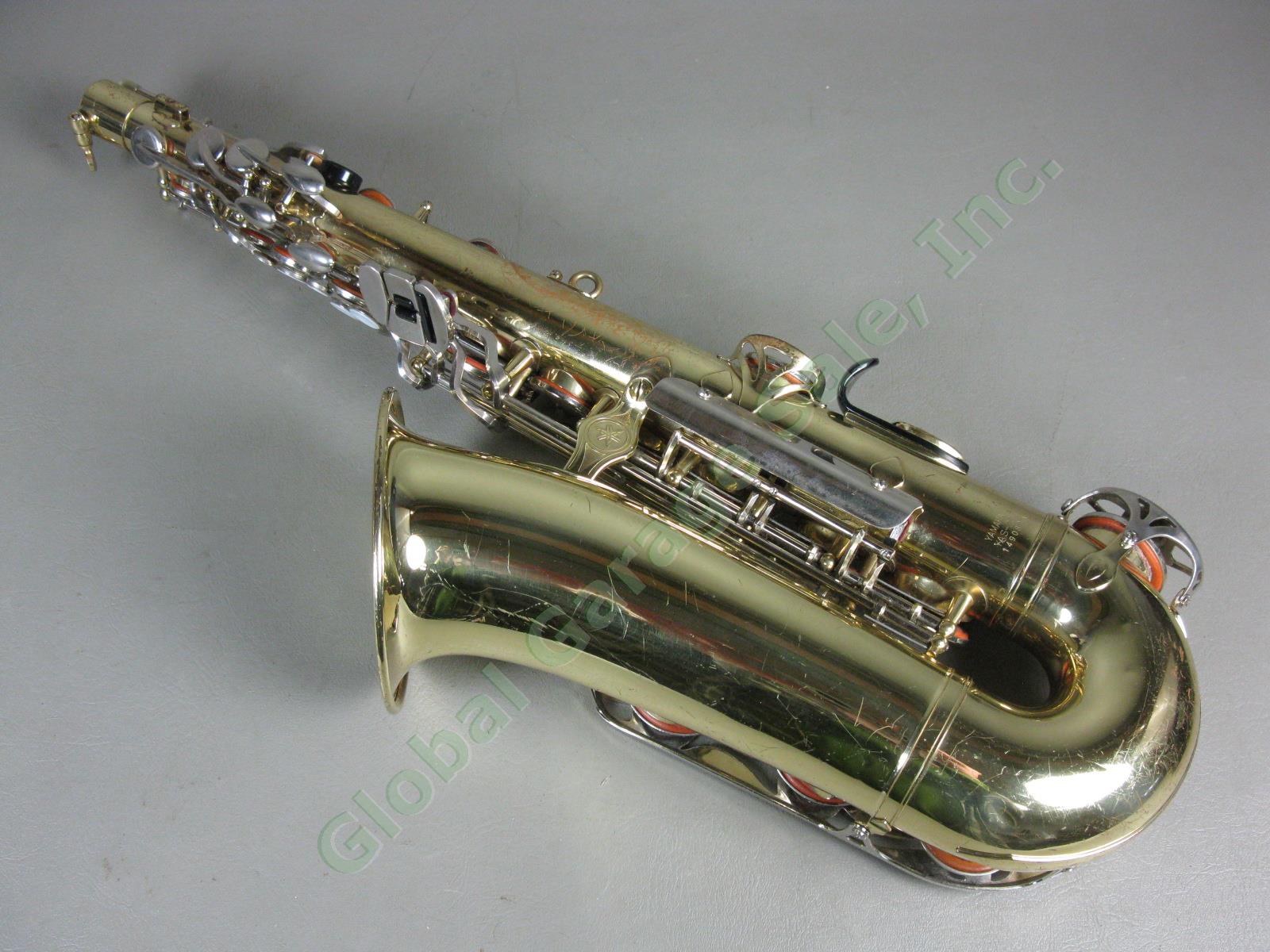 Yamaha YAS-23 YAS23 Standard Eb Alto Saxophone Sax Hard Case 4C Mouthpiece Strap 4