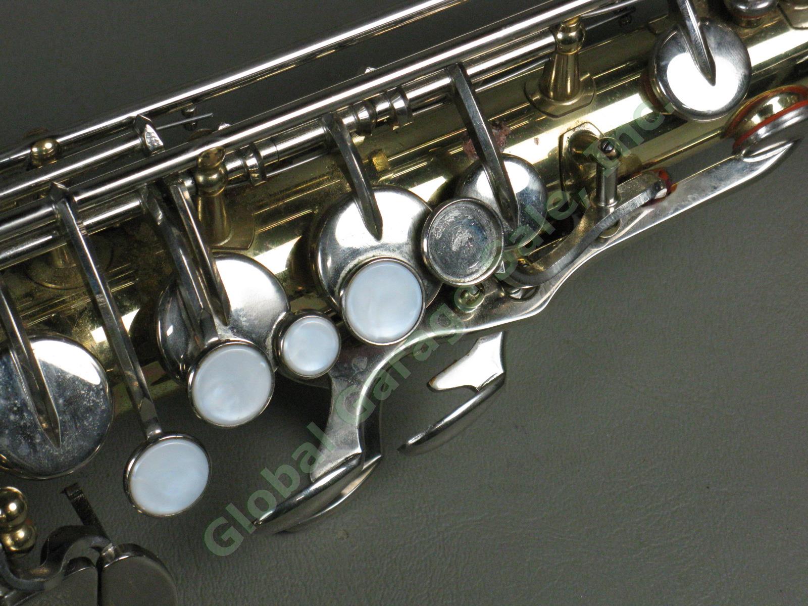 Yamaha YAS-23 YAS23 Standard Eb Alto Saxophone Sax Hard Case 4C Mouthpiece Strap 9