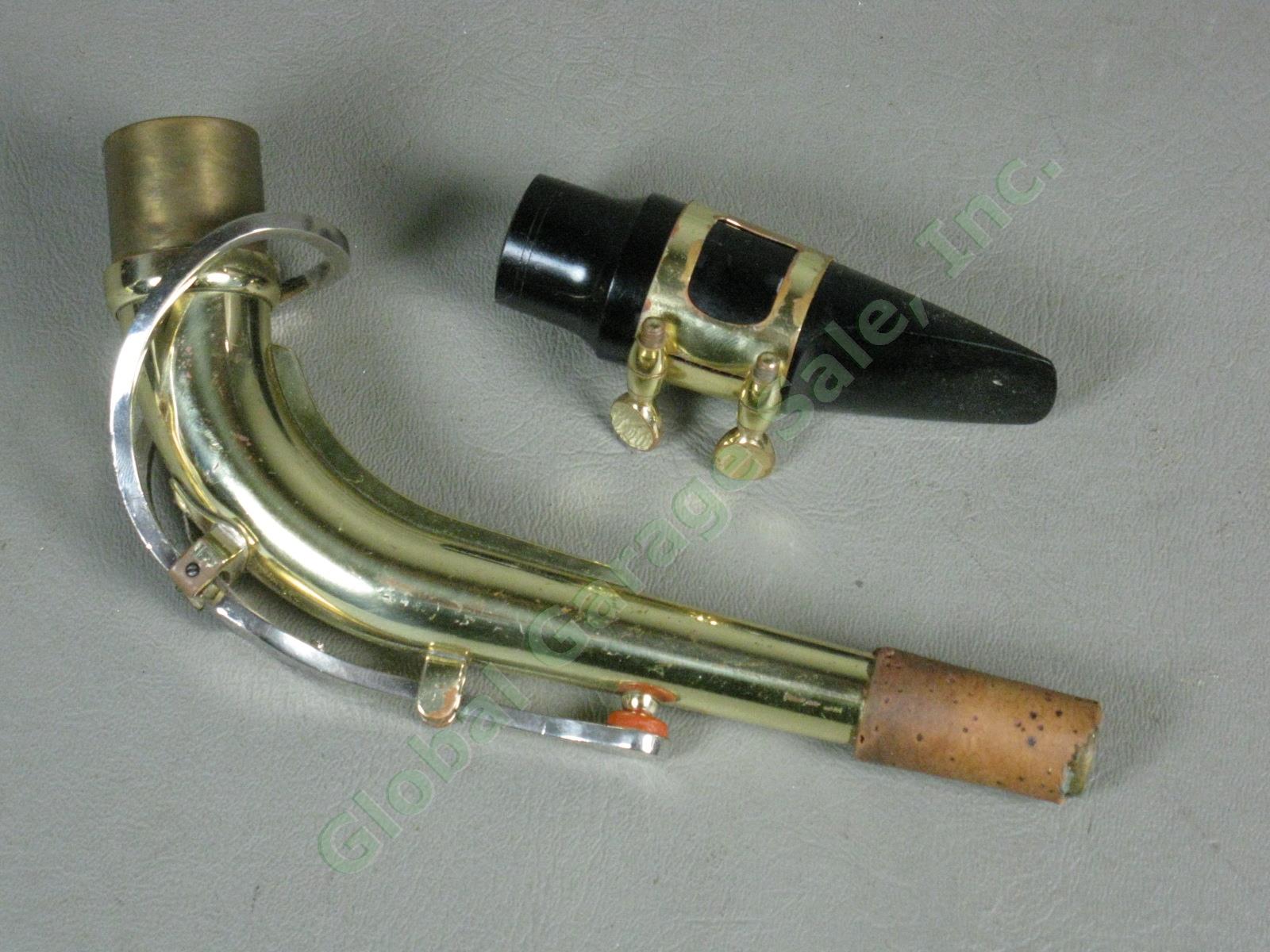 Yamaha YAS-23 YAS23 Standard Eb Alto Saxophone Sax Hard Case 4C Mouthpiece Strap 11