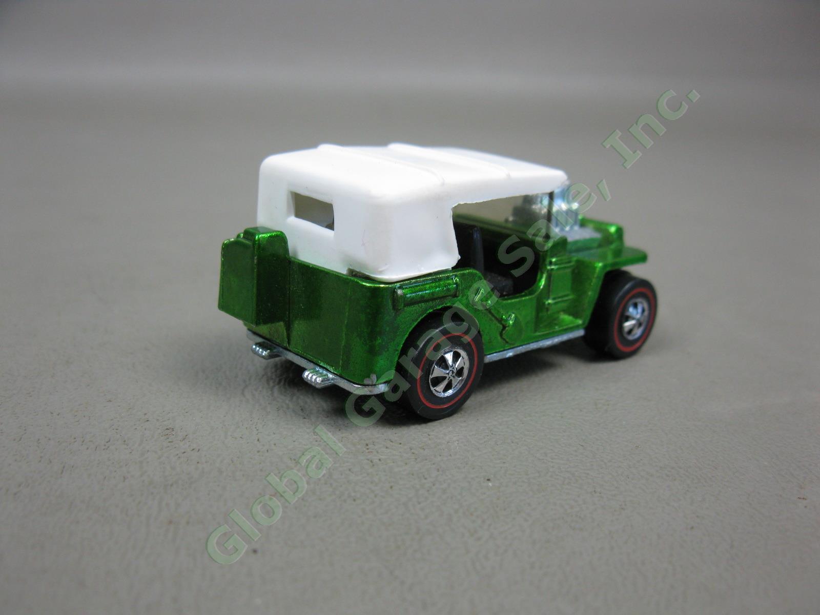 1970 Hot Wheels Redline Apple Green Lime Grass Hopper Diecast Car US USA Base NR 3