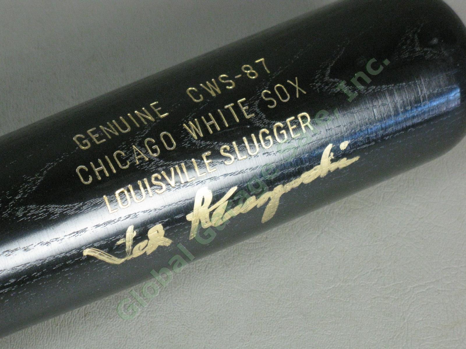 Ted Kluszewski Signed Baseball Bat CWS-87 Chicago White Sox Louisville Slugger 2