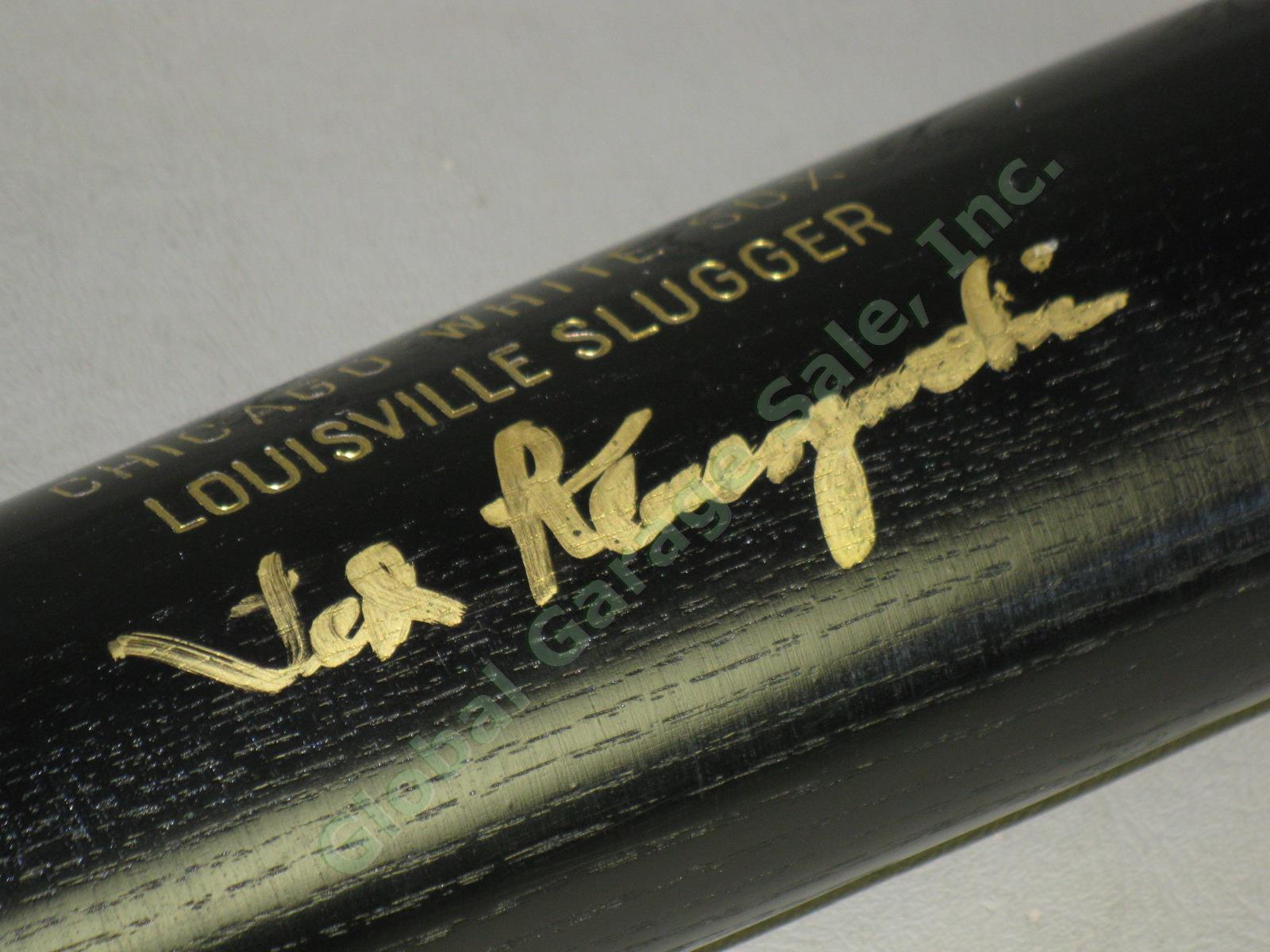 Ted Kluszewski Signed Baseball Bat CWS-87 Chicago White Sox Louisville Slugger 3