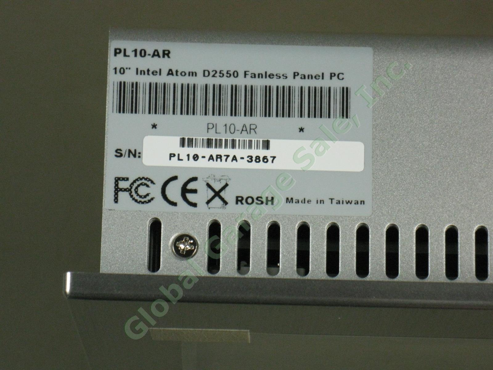 NEW 10" Intel Atom D2550 1.86GHz Dual Core Fanless Touch Panel PC Barebones 4