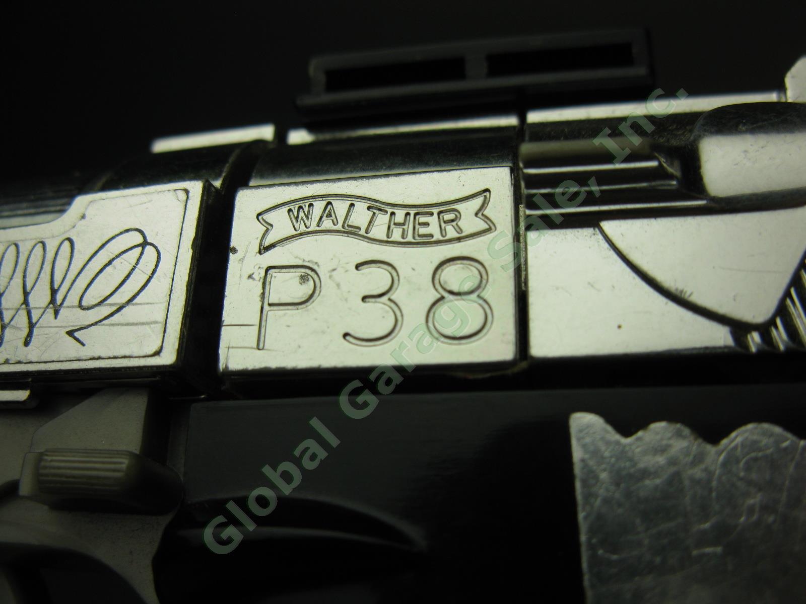 Vtg 1983 Hasbro Takara Tranformers G1 Megatron Decepticon Walther P-38 ~Complete 2