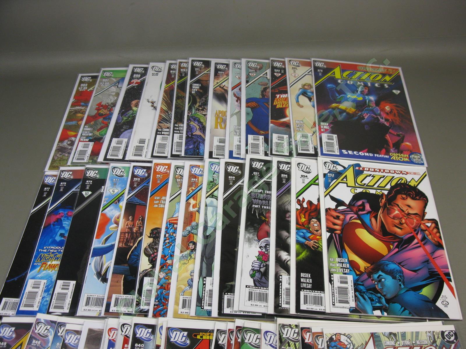 DC Action Comics 827-904 Full Complete Run 77 Issues Superman Set Lot 2005-2011 2