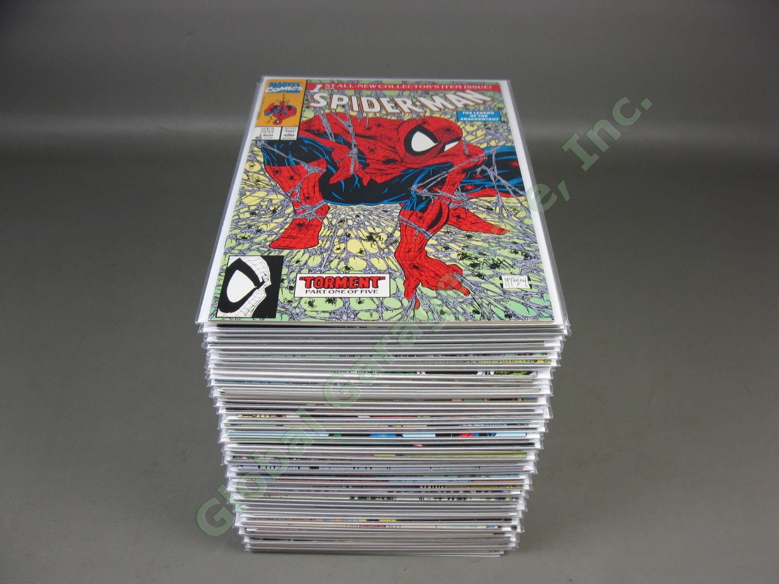 1990 Marvel Comic Spider-Man 1-98 Complete Todd McFarlane Run Lot Set Collection