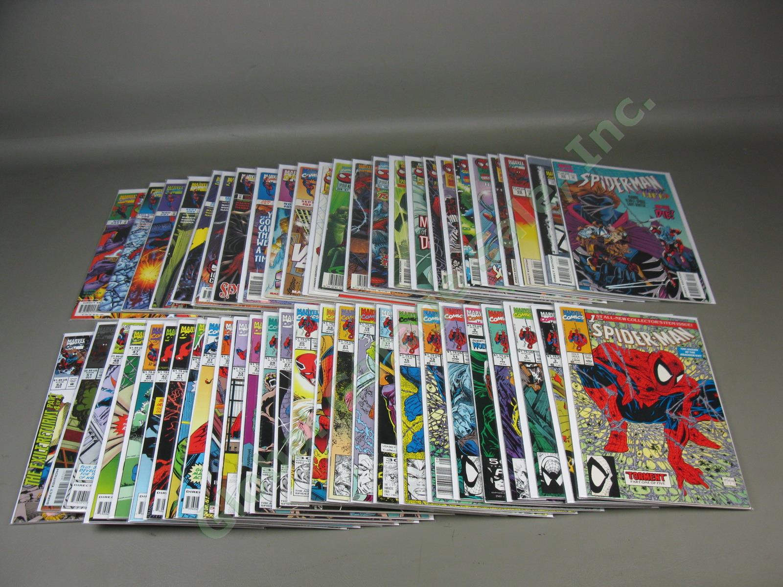1990 Marvel Comic Spider-Man 1-98 Complete Todd McFarlane Run Lot Set Collection 1