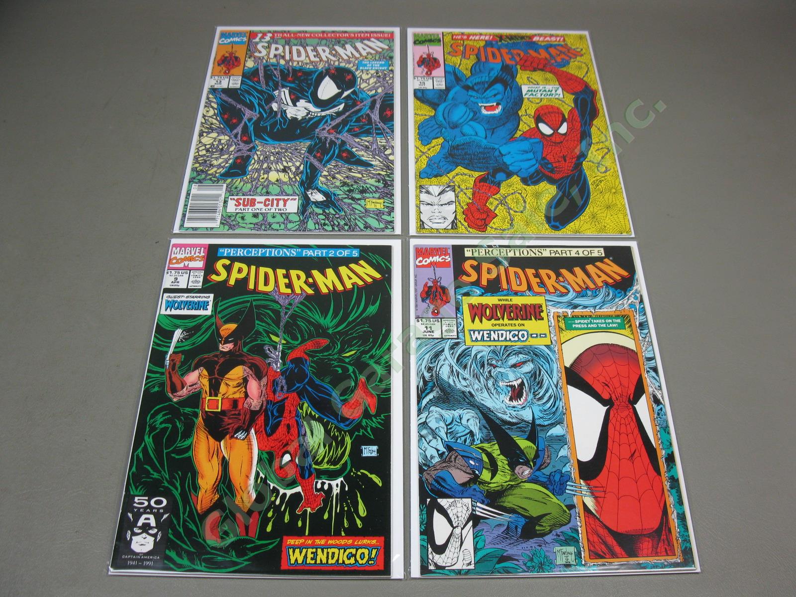 1990 Marvel Comic Spider-Man 1-98 Complete Todd McFarlane Run Lot Set Collection 4