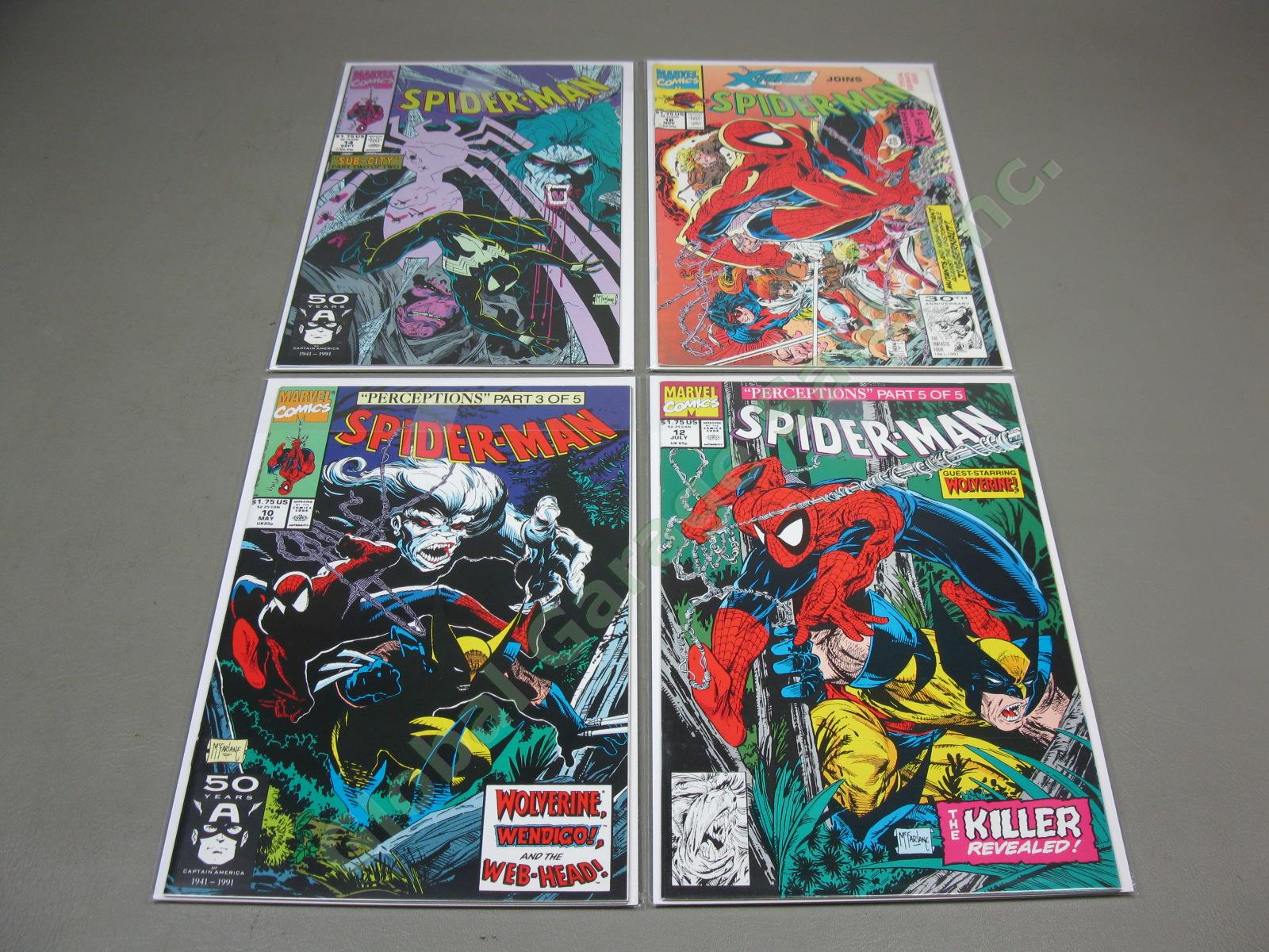 1990 Marvel Comic Spider-Man 1-98 Complete Todd McFarlane Run Lot Set Collection 5